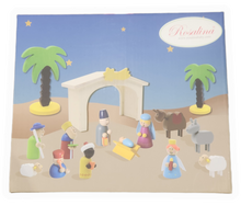 Load image into Gallery viewer, Wooden Nativity Set
