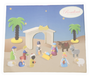 Wooden Nativity Set