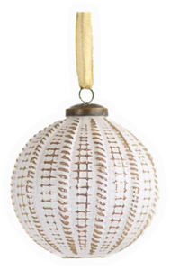 Tivoli 4" Glass Ornament