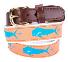 Load image into Gallery viewer, Guy Harvey Ribbon Cotton Web Belt
