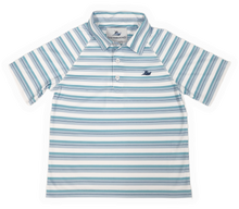 Load image into Gallery viewer, Performance Polo Navy/Teal
