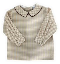 Load image into Gallery viewer, L/S Collared Gingham Shirt
