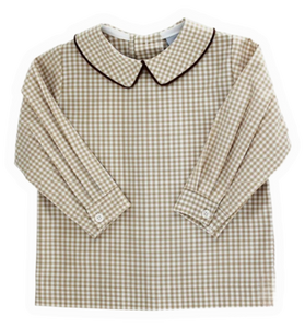 L/S Collared Gingham Shirt