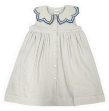 Load image into Gallery viewer, Embroidered Collar Dress
