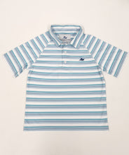 Load image into Gallery viewer, Performance Polo Navy/Teal
