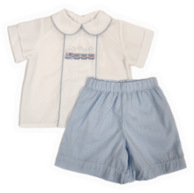 Load image into Gallery viewer, Choo Choo Dressy Short Set
