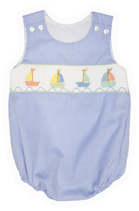 Cam Sailboat Smocked Bubble