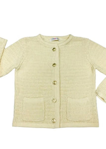Cardigan w/ Gold Buttons