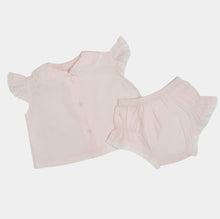 Load image into Gallery viewer, Baby Ann Flutter Sleeve Diaper Set
