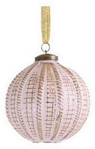 Tivoli 4" Glass Ornament
