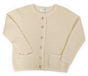 Cardigan w/ Gold Buttons
