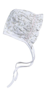Bella Floral Pima Bonnet