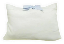 Load image into Gallery viewer, Linen Pillow with Bow Tie

