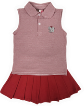Load image into Gallery viewer, Girls Elephant Emb Skort Set
