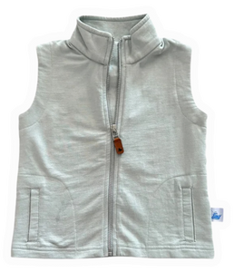 Knit Zip-Front Vest