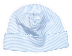 Striped Pima Baby Cap/Hat