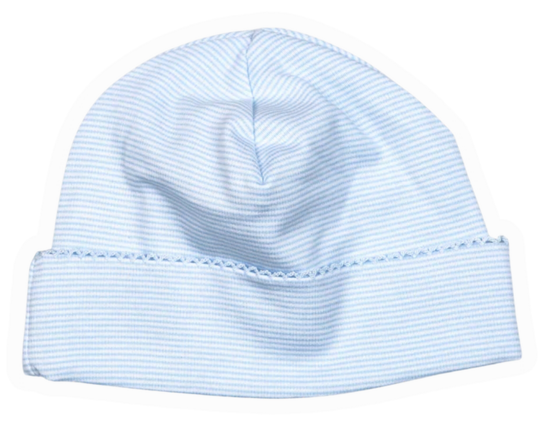 Striped Pima Baby Cap/Hat