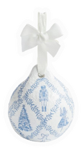 Load image into Gallery viewer, Nutcracker Papier-Mache Ornament
