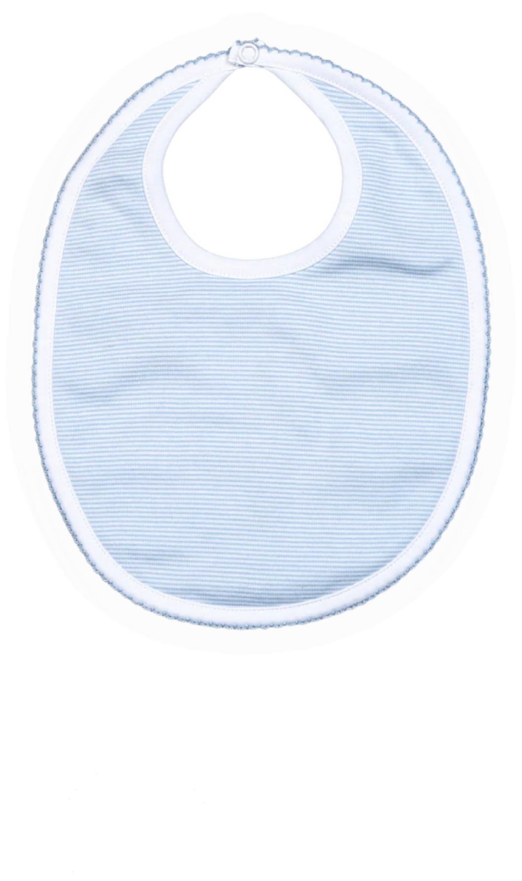 Striped Pima Baby Bib