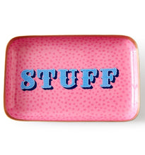 Load image into Gallery viewer, Wise Words Metal Trinket Tray
