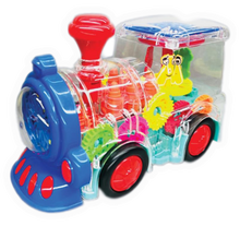 Load image into Gallery viewer, Light-Up Train Toy w/ Gears
