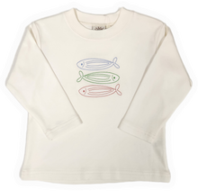 Load image into Gallery viewer, L/S Stitched Fish T-Shirt
