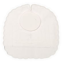 Load image into Gallery viewer, Gilucci Cross Scalloped Bib
