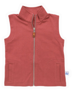 Knit Zip-Front Vest