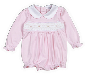 L/S Sally Smocked Bubble