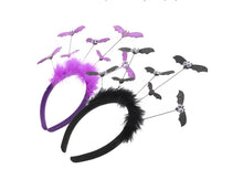 Load image into Gallery viewer, Halloween Bats Headband
