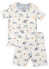 Load image into Gallery viewer, Pastel Dinos Lounge Short Set
