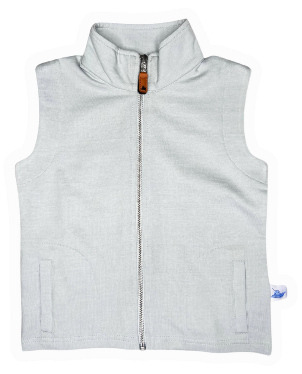 Knit Zip-Front Vest