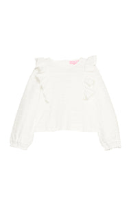 L/S Ruffle Blouse