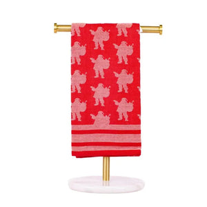 Santa Jacquard Hand Towel