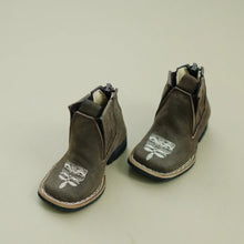 Load image into Gallery viewer, Square-Toe Short Boots
