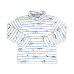 Tiny Tot Turtleneck Fish Tales