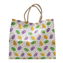 Load image into Gallery viewer, Mardi Gras Doubloon Carryall Tote
