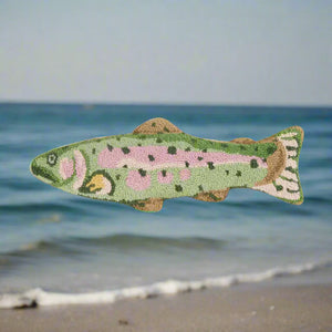 Shaped Trout Hook Pillow