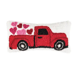 Truck Valentine Pillow