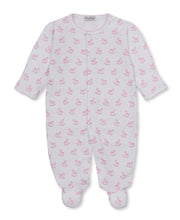 Load image into Gallery viewer, Gingham Rockers Print Footie
