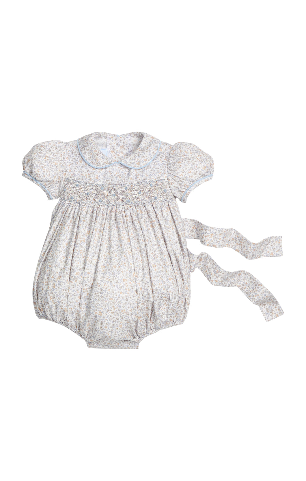 Winthrop Floral Smocked Bubble