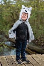 Load image into Gallery viewer, Woodland Storybook Wolf Cape

