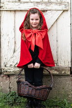 Load image into Gallery viewer, Woodland Storybook Little Red Riding Hood Cape
