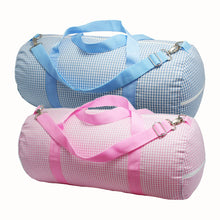Load image into Gallery viewer, Gingham Weekend Duffle
