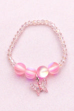 Load image into Gallery viewer, Boutique Holo Pink Crystal Bracelet
