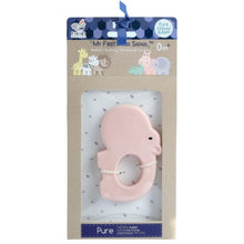 Load image into Gallery viewer, Hippo - Organic Natural Rubber Teether
