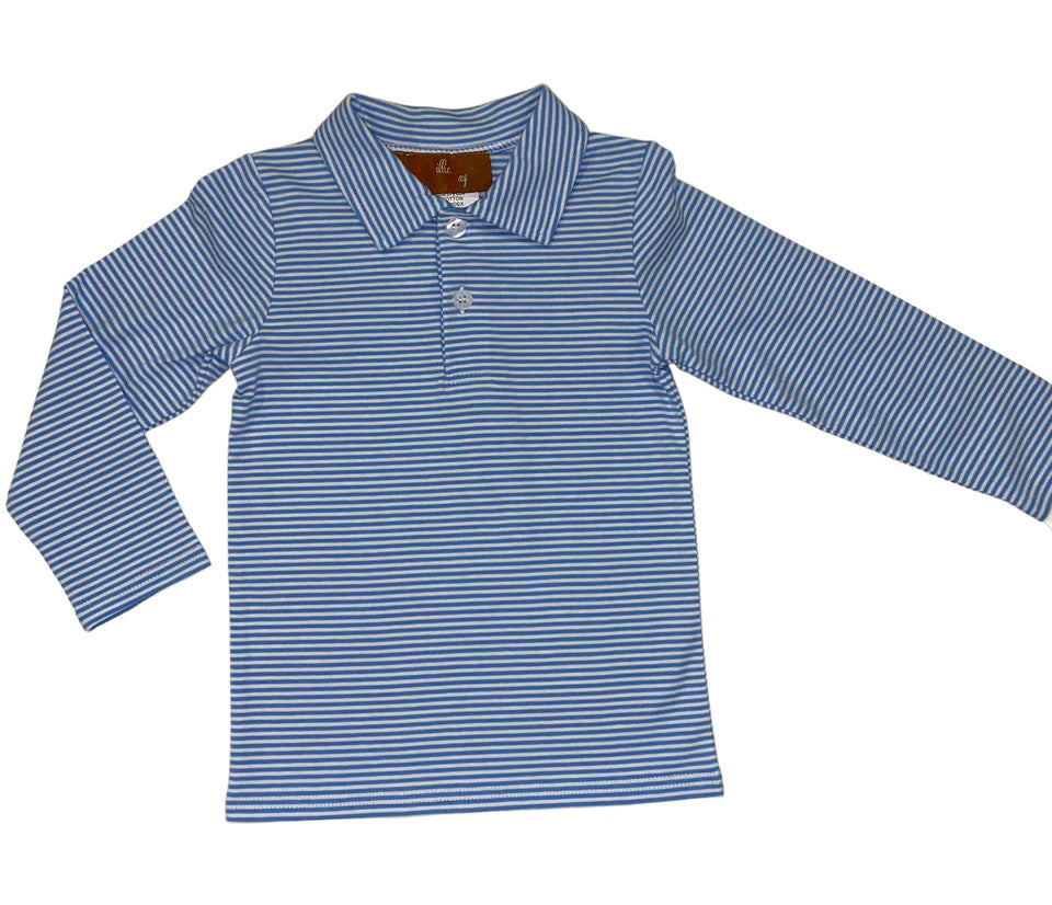 Weston L/S Shirt - Blue Stripe