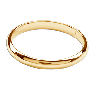 14K Gold Plated Bangle Bracelet