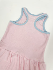 Terry Tennis Dress - Pink & Blue