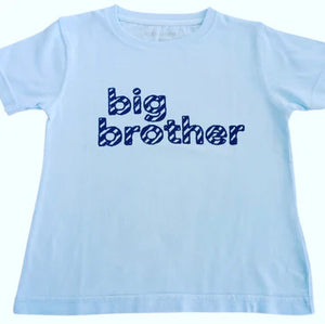 Short-Sleeve Big Brother T-Shirt in Navy Ink